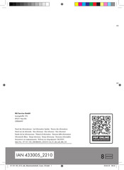 Silvercrest SWUB 85 D3 Bedienungsanleitung Und Sicherheitshinweise