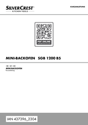 Silvercrest SGB 1200 B5 Kurzanleitung