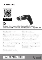 Parkside Rapidfire 2.2 Originalbetriebsanleitung