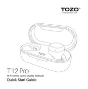 TOZO T12 Pro Bedienungsanleitung