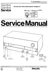 Philips T22AH690/00 Serviceanleitung