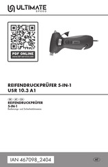 ULTIMATE SPEED HG09740 Bedienungs- Und Sicherheitshinweise