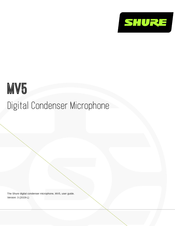 Shure MV5 Bedienungsanleitung