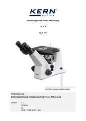 Kern Optics OLM 1 Serie Betriebsanleitung