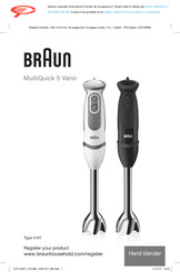 Braun 4191 Bedienungsanleitung