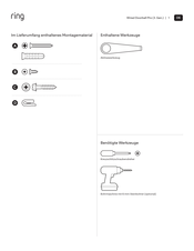 ring Wired Doorbell Pro 3 Gen Bedienungsanleitung