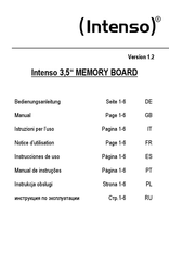 Intenso 3,5 Memorytower Bedienungsanleitung