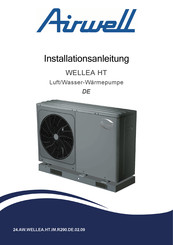 Airwell WELLEA HT Serie Installationsanleitung