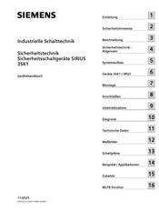 Siemens SIRIUS 3SK1 Gerätehandbuch