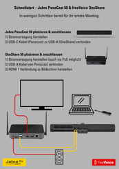 Jabra PanaCast 50 Schnellstartanleitung