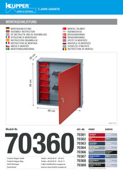 Kupper 70360 Montageanleitung