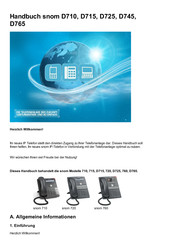 Snom 715 Handbuch