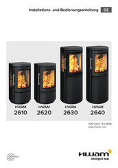 HWAM 2630 Installations- Und Bedienungsanleitung