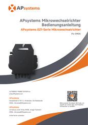 APsystems EZ1-M Bedienungsanleitung