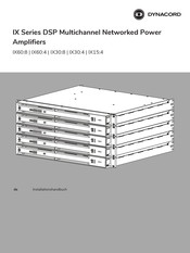 Dynacord IX Serie Installationshandbuch