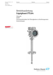 Endress+Hauser Liquiphant FTL64 Betriebsanleitung
