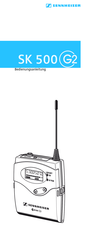 Sennheiser SK 500 G2 Bedienungsanleitung