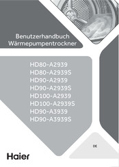 Haier HD80-A2939 Benutzerhandbuch