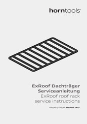 Horntools ExRoof HBRRF2415 Serviceanleitung