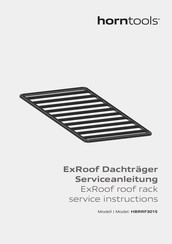 Horntools ExRoof HBRRF3015 Serviceanleitung