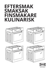 IKEA EFTERSMAK Bedienungsanleitung