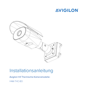 Avigilon H4 Installationsanleitung