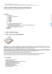 Dragino LA66 Benutzerhandbuch