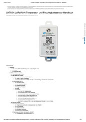 Dragino LHT65N Handbuch