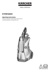 Kärcher K 4 Full Control Bedienungsanleitung