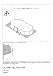 Bestway HYDRIUM 56586 Gebrauchsanweisung