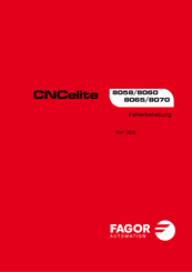 Fagor CNCelite 8060 Fehlerbehebung