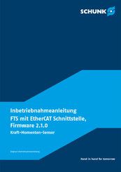 Schunk FTS Inbetriebnahmeanleitung