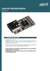 Joy-It COM-ZYPDS Kurzanleitung