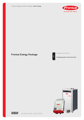 Fronius Energy Package Installationsanleitung