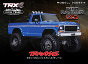 Traxxas TRX4 Bedienungsanleitung