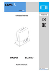 Came BKX08AGF Montageanleitung