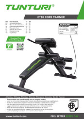 Tunturi CT80 Core Trainer Benutzerhandbuch