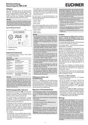 EUCHNER CMS-E-AR Betriebsanleitung