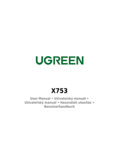 Ugreen X753 Benutzerhandbuch