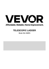 Vevor ML-1026PH Bedienungsanleitung