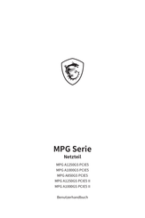 MSI MPG Serie Benutzerhandbuch