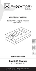 Baxxtar Pro Serie Anleitung