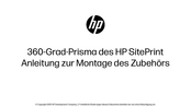 HP SitePrint Montageanleitung Zubehör