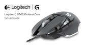 Logitech G502 Proteus Core Setup-Anleitung