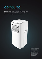Cecotec FORCECLIMA 7500 SOUNDLESS CONNECTED Bedienungsanleitung