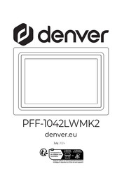 Denver PFF-1042LWMK2 Bedienungsanleitung