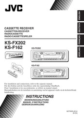 JVC KS-F162 Bedienungsanleitung