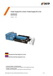 ACD Power Supply Kit Li-Ion 400 VA Kurzübersicht