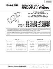 Sharp AN-PH10EX Serviceanleitung