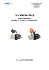 Grundfos JP 4-54 Betriebsanleitung